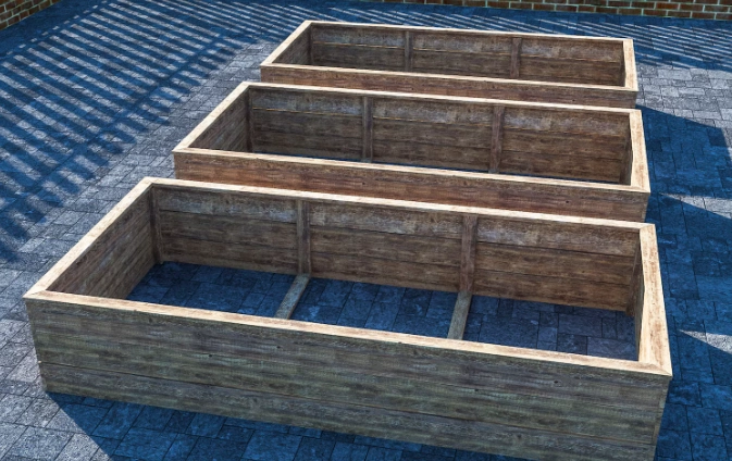 raised bed garden design