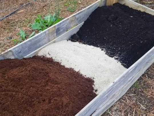 raised bed potting mix
