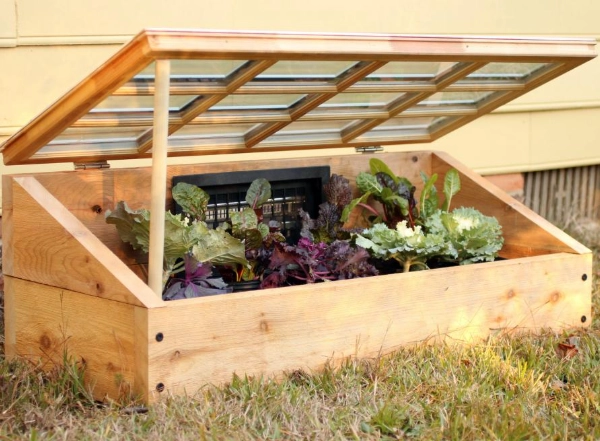 diy cold frame building