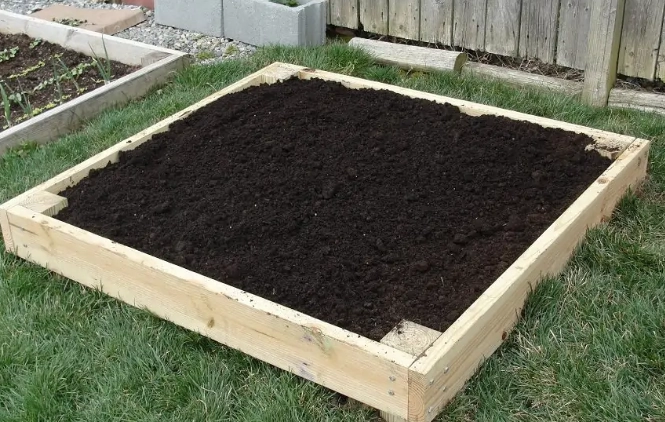 raised bed garden soil composition