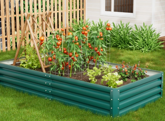 how to build a raised garden box