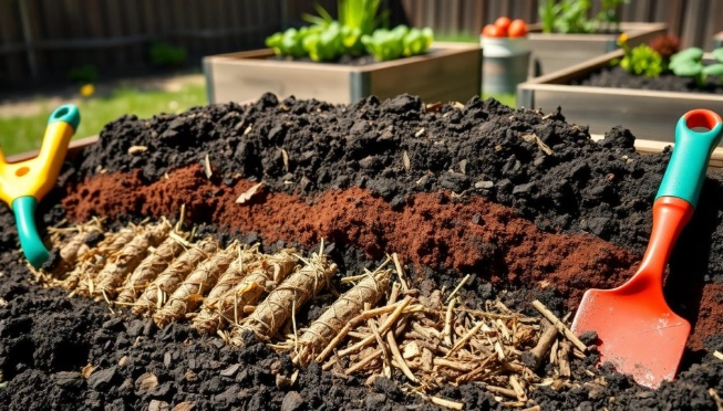 soil mix for raised bed gardens