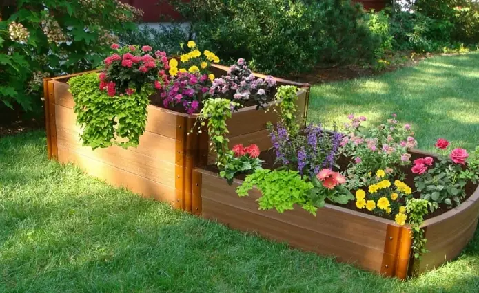 flower bed garden ideas