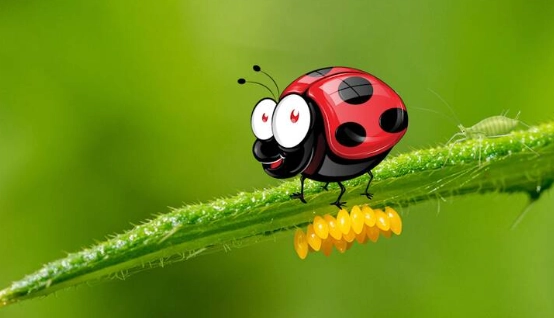 attract ladybugs to garden