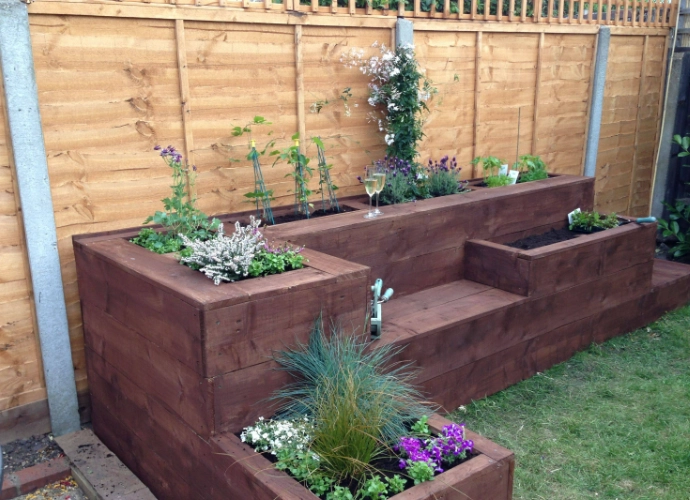 flower bed garden ideas