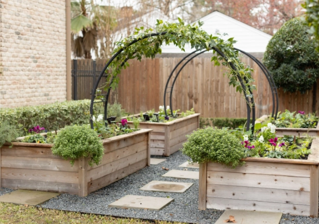 raised garden bed