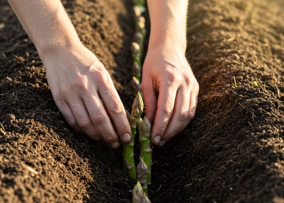 best time to plant asparagus crowns