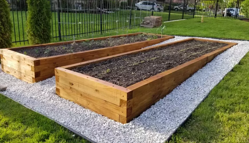 raised bed garden soil mix