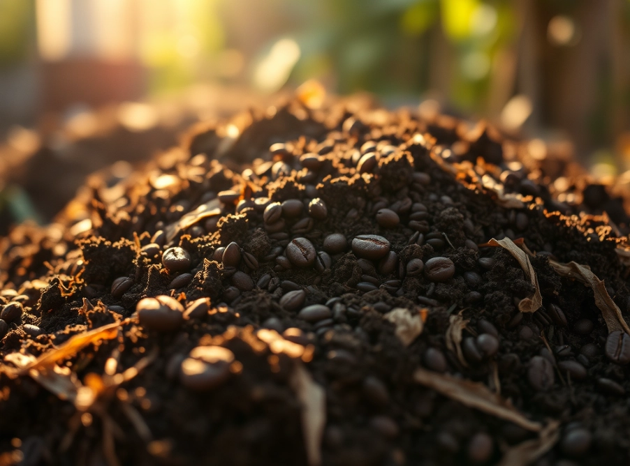 using coffee grounds in garden using coffee grounds in garden
