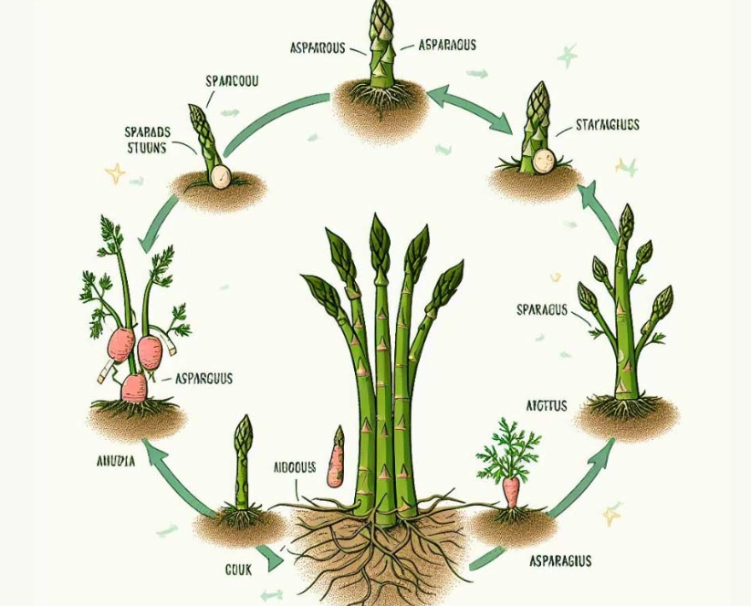 asparagus growing time asparagus growing time