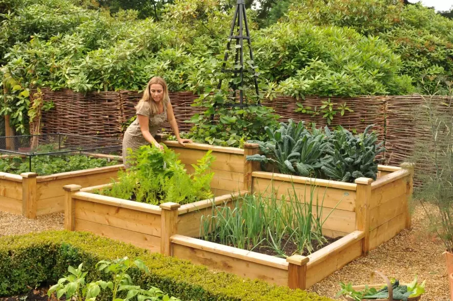 how to build a raised garden bed