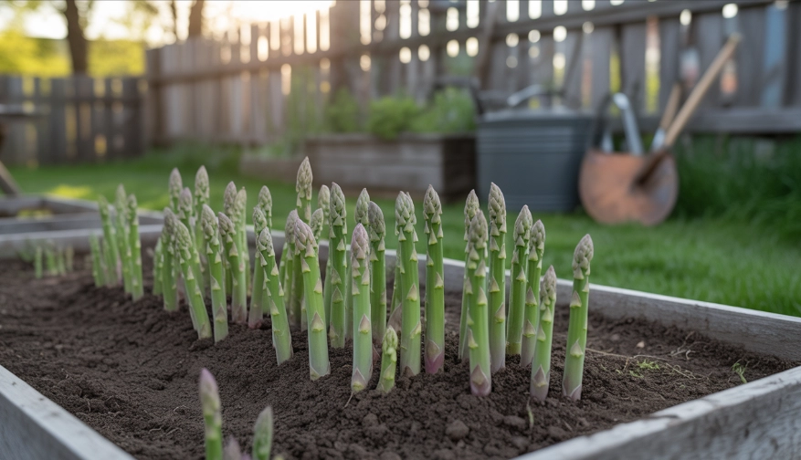 asparagus harvest time