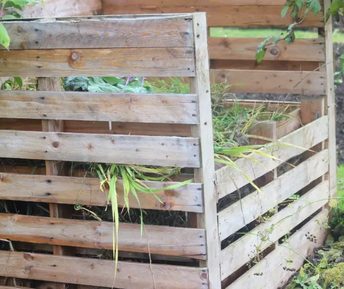pallet compost bin pallet compost bin