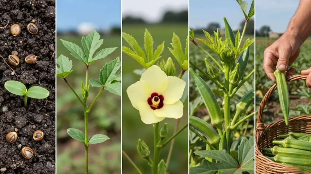 how to grow okra