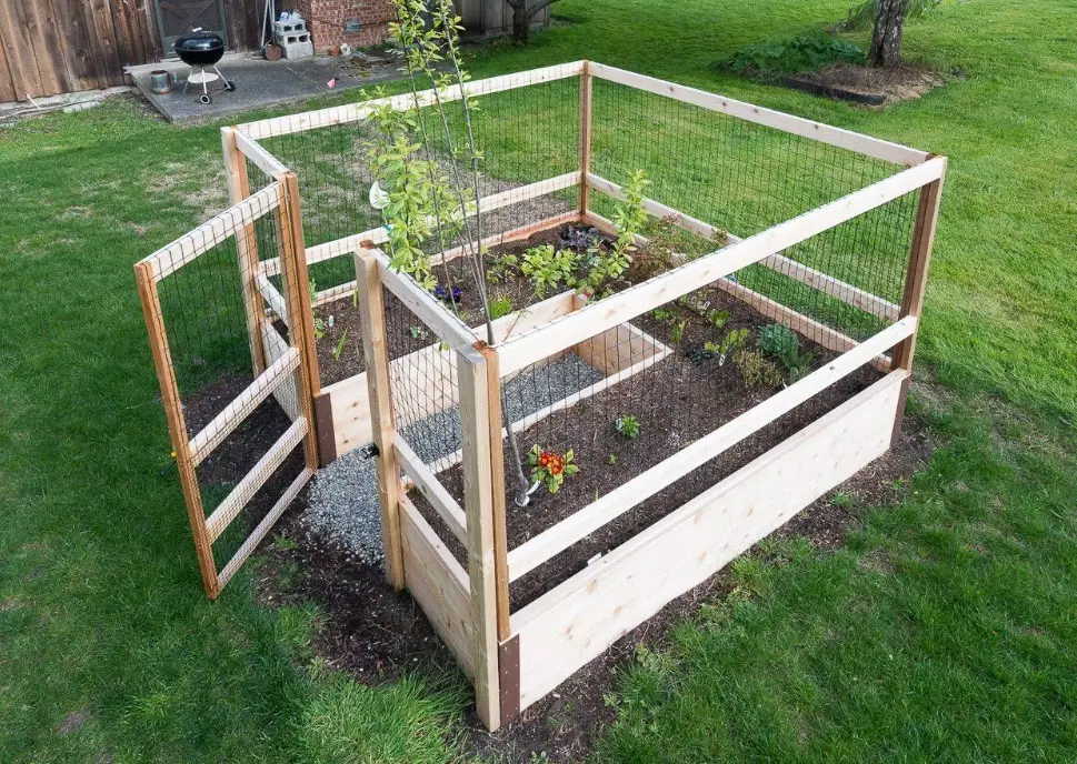 how to keep deer out of garden