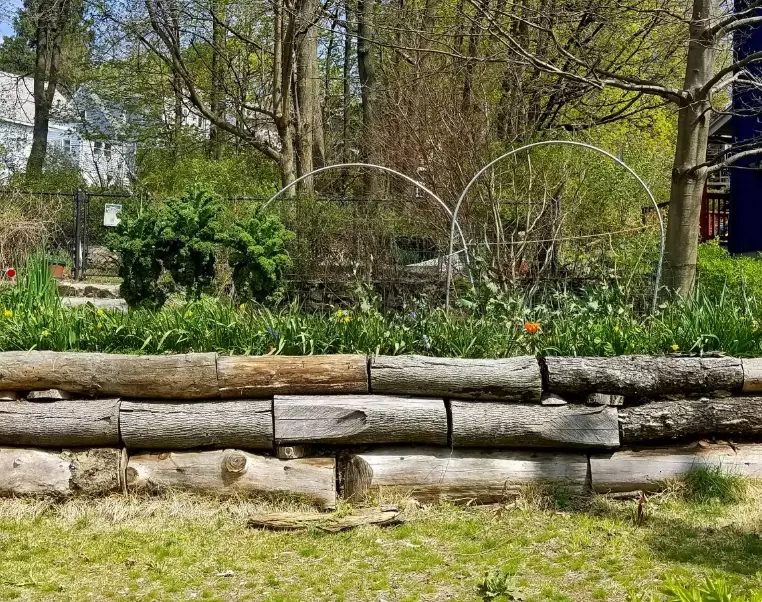 hugelkultur garden beds